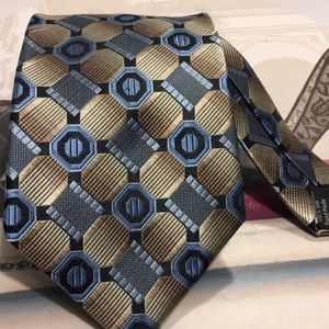 Geometric PLATINUM Designs Men’s Ties
